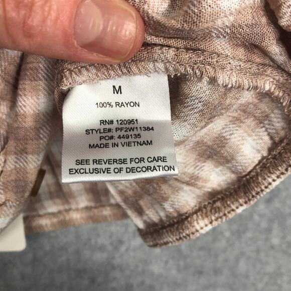 Pink Rose Tank Crop Medium‎ Lace Trim Ruched Preppy Coquette Cowgirl Y2K 90s - Picture 8 of 10